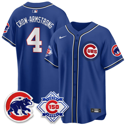 CHC 150th Anniversary Black Out Style Vapor Premier Limited Jersey - All Stitched-DTD