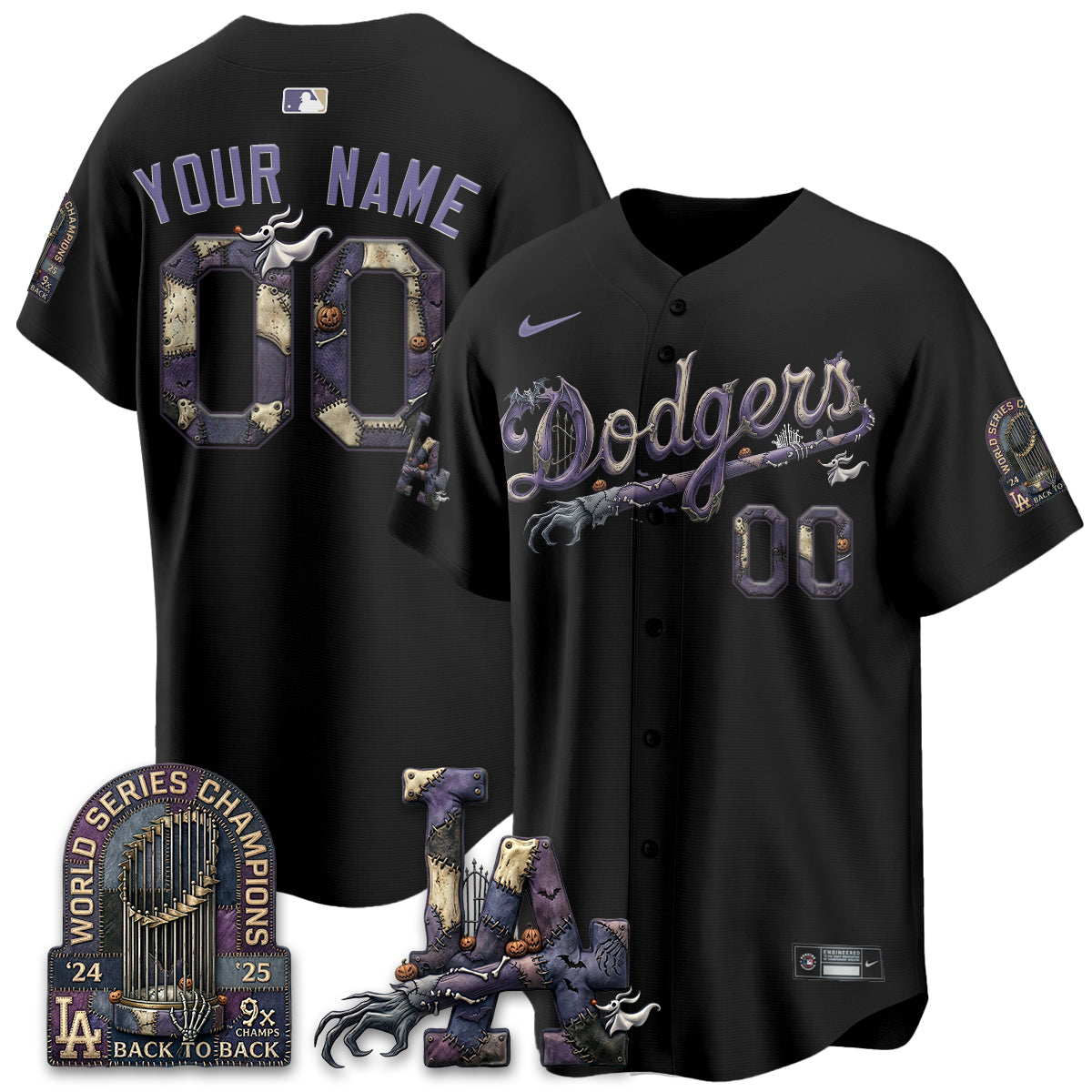 LAD Nightmare Edition Vapor Custom Jersey - Printed-DTD