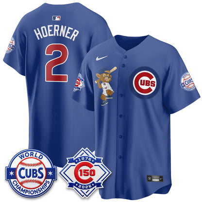Chicago Cubs Clark Edition Vapor Limited Jersey - Stitched-DTD