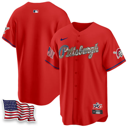 PIT 2026 Independence Day USA Vapor Limited Jersey - Stitched-DTD