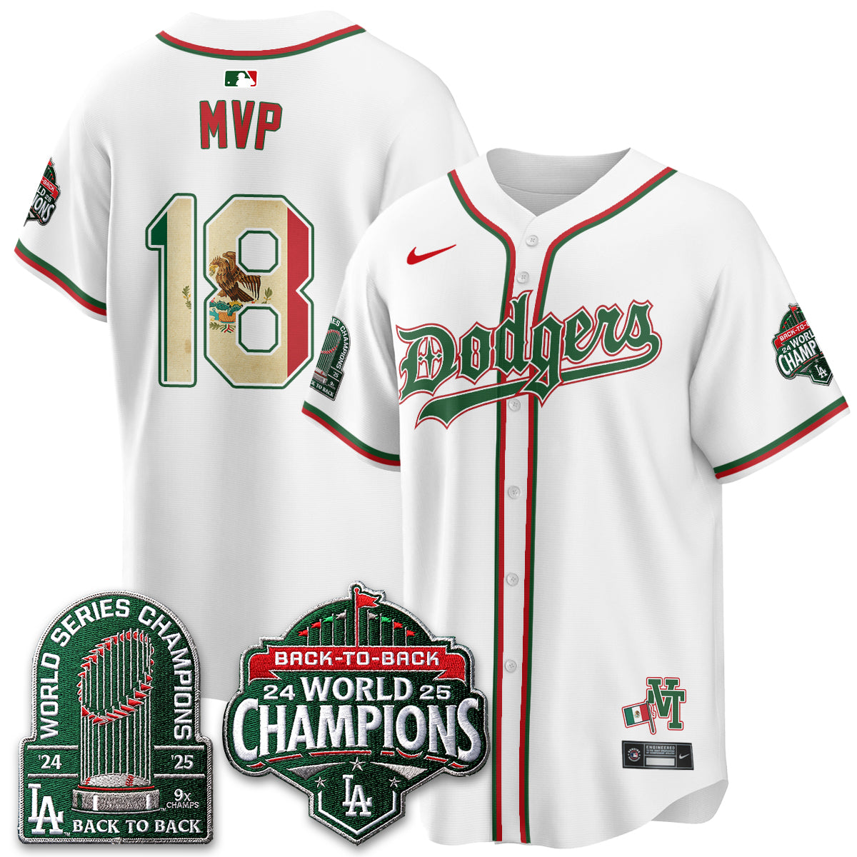 LAD x Mexico Style Vapor Jersey - Stitched-DTD