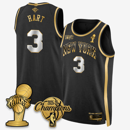 NYK 2026 NBA Champions Gold Edition Vapor Jersey - Stitched-DTD