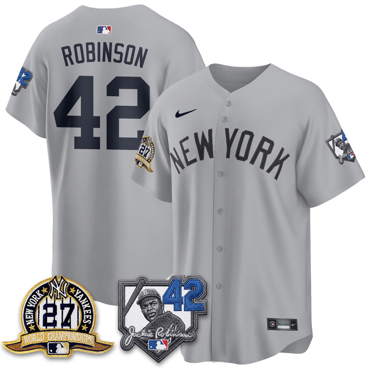 NYY 2026 Jackie Robinson Day Vapor Limited Jersey - All Stitched-DTD