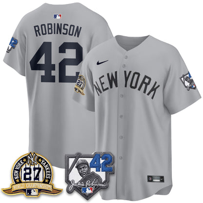 NYY 2026 Jackie Robinson Day Vapor Limited Jersey - All Stitched-DTD