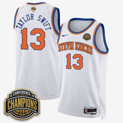 NYK 2026 Finals TS Jersey- Stitched-DTD