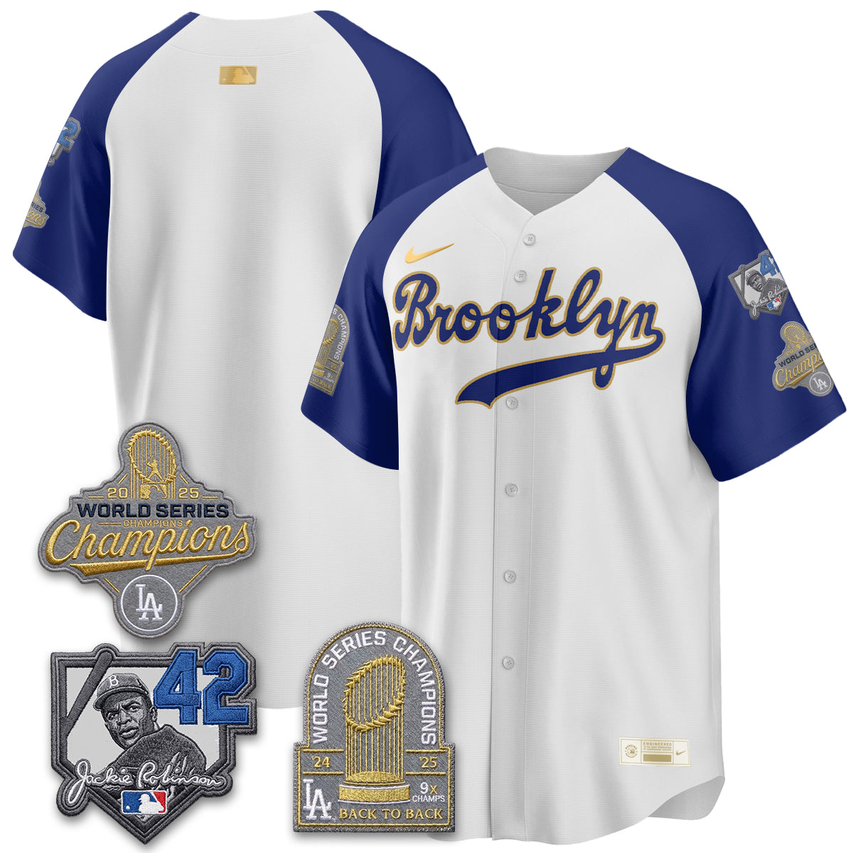 LAD 2026 Brooklyn Jackie Robinson Limited Jersey - All Stitched-DTD