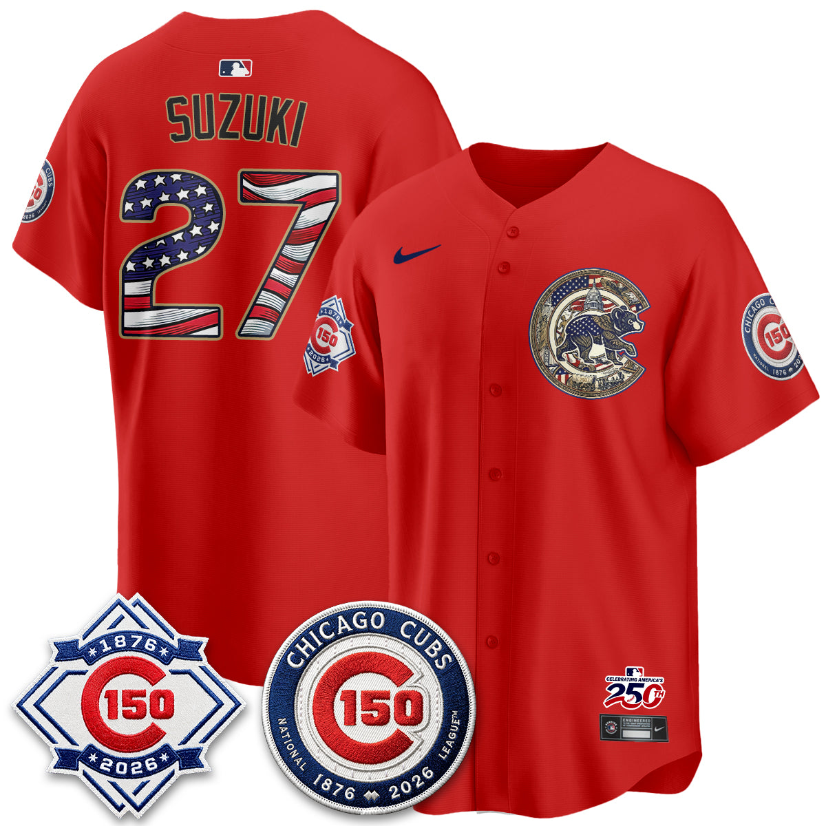 CHC 2026 Independence Day USA Vapor Limited Jersey - Stitched-DTD