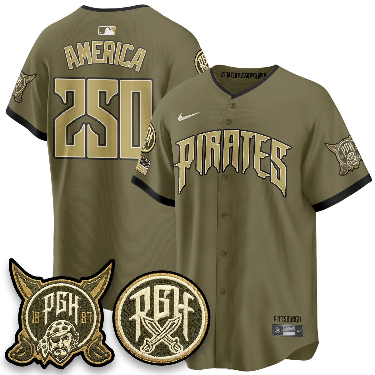 PIT 2026 Armed Forces Day Jersey - All Stitched-DTD