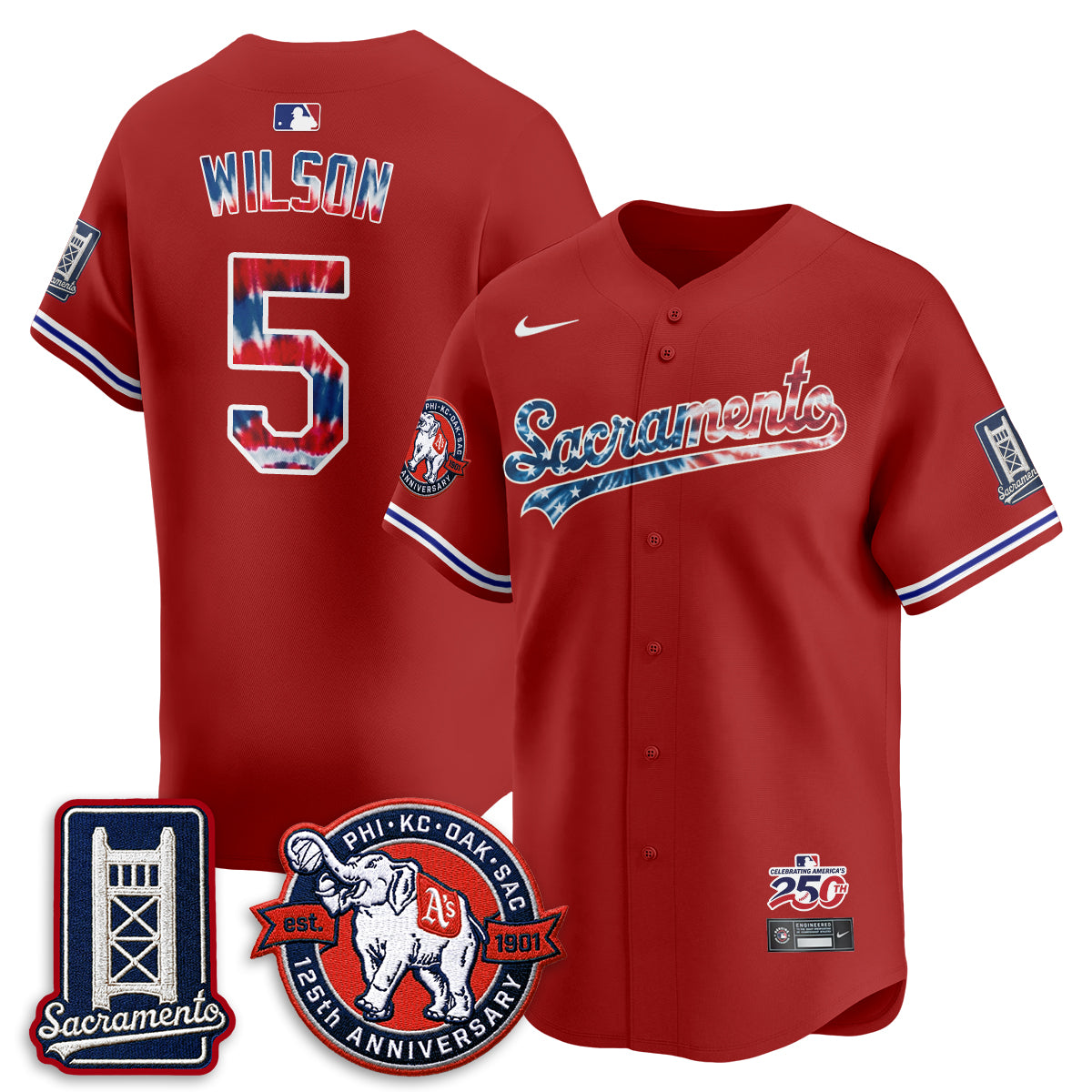 OAK Americana 2026 Vapor Limited Jersey - Stitched-DTD