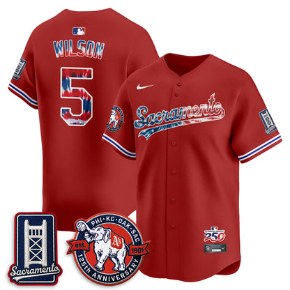 OAK Americana 2026 Vapor Limited Jersey - Stitched-DTD