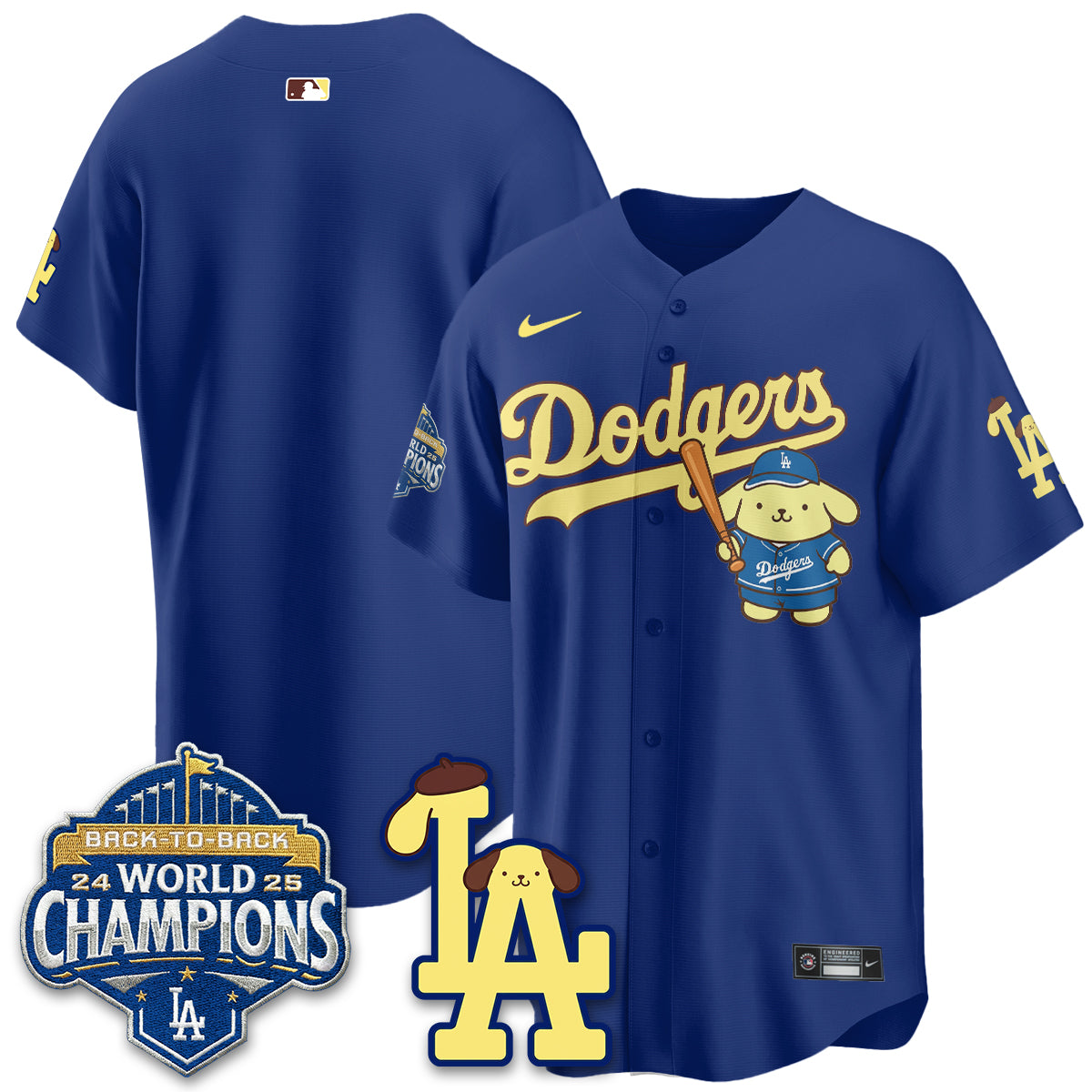 LAD Pompompurin Edition Vapor Jersey - Stitched-DTD