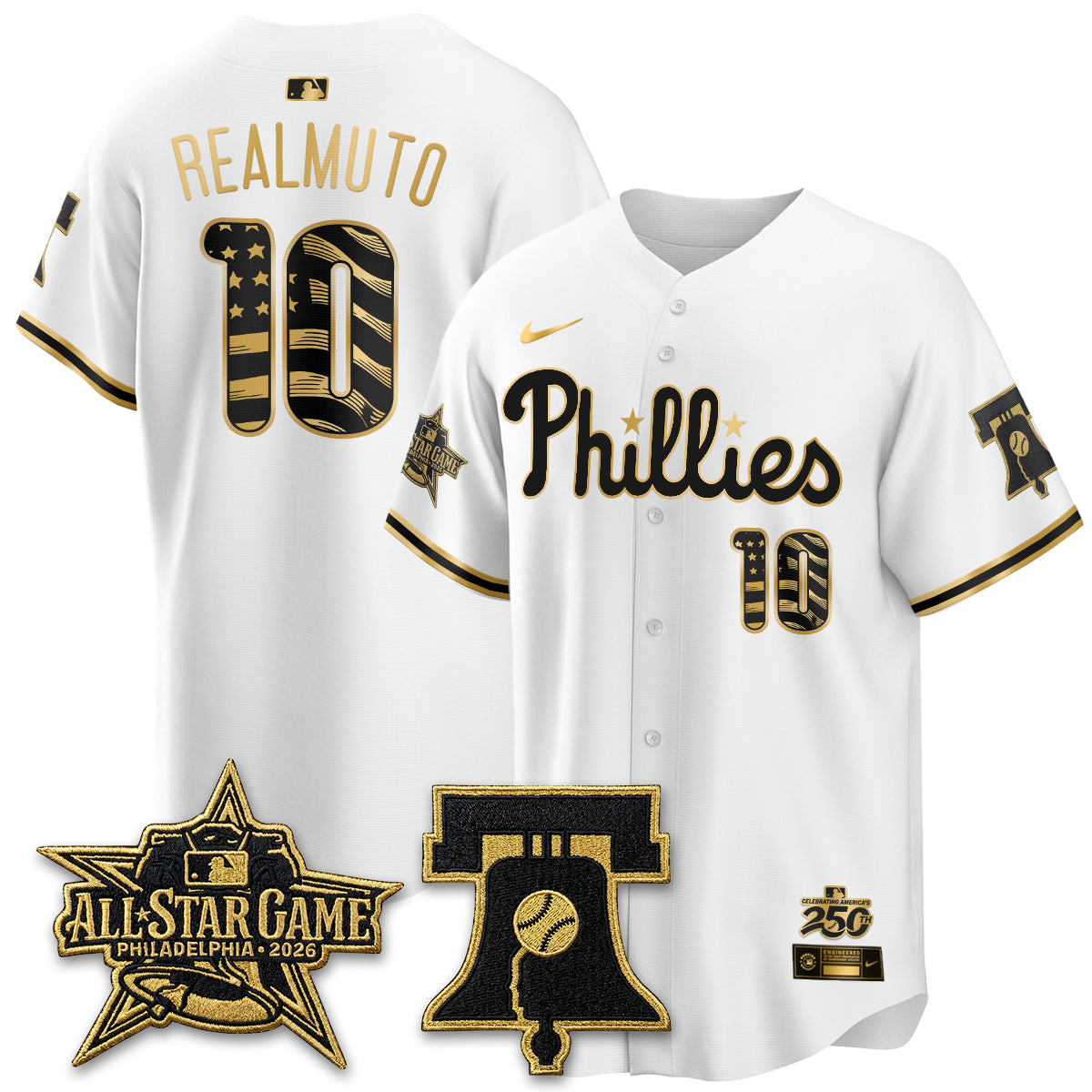 PHI Fourth of July USA Vapor Limited Jersey - Stitched-DTD