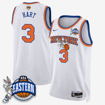 NYK 2026 NBA Finals x Bunny Vapor Jersey - Stitched-DTD