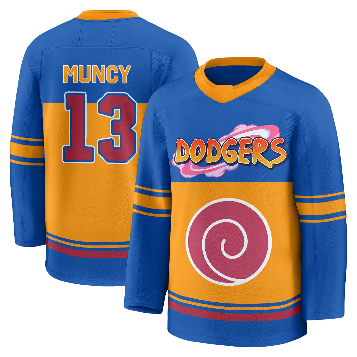 LAD Naruto Edition Vapor Hockey Jersey - Stitched-DTD