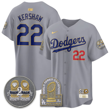 LAD Vapor Limited Jersey - Back to Back Champion - All Stitched-DTD