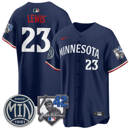 MIN 2026 Jackie Robinson Day Vapor Limited Jersey - All Stitched-DTD