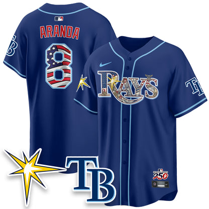 TB Independence Day USA 2026 Vapor Limited Jersey - Stitched-DTD