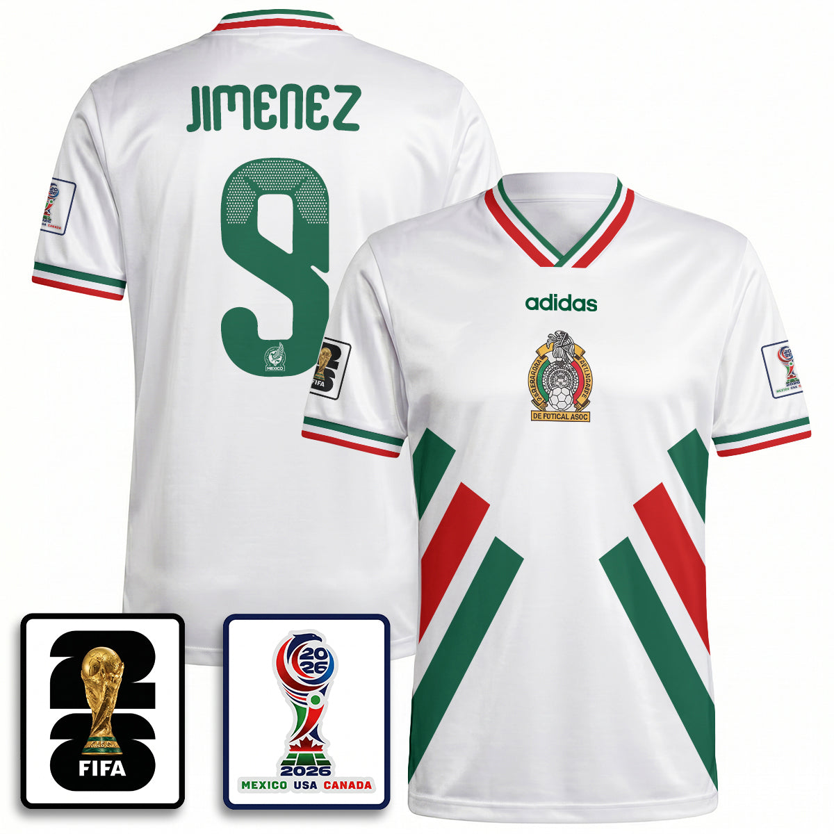 Mexico WC 2026 Fan Gear Version Jersey - Printed-DTD