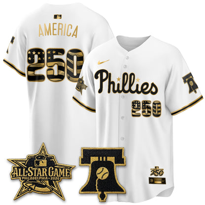 PHI Fourth of July USA Vapor Limited Jersey - Stitched-DTD