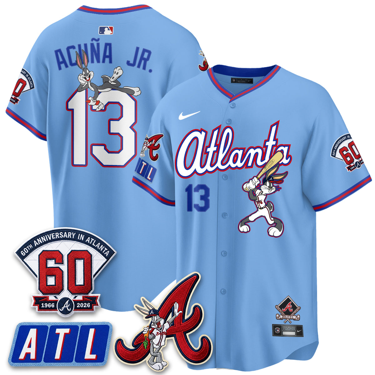 ATL x Bunny Vapor Premier Limited Jersey - Stitched-DTD