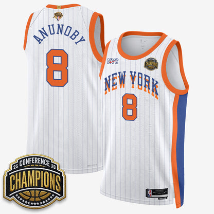 NYK 2026 NBA Finals City Edition Jersey V3- Stitched-DTD