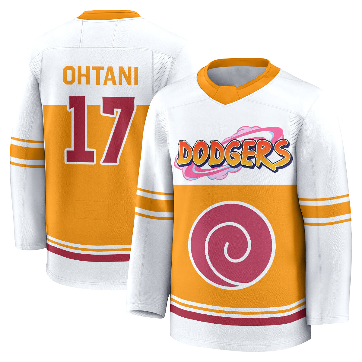 LAD Naruto Edition Vapor Hockey Jersey - Stitched-DTD