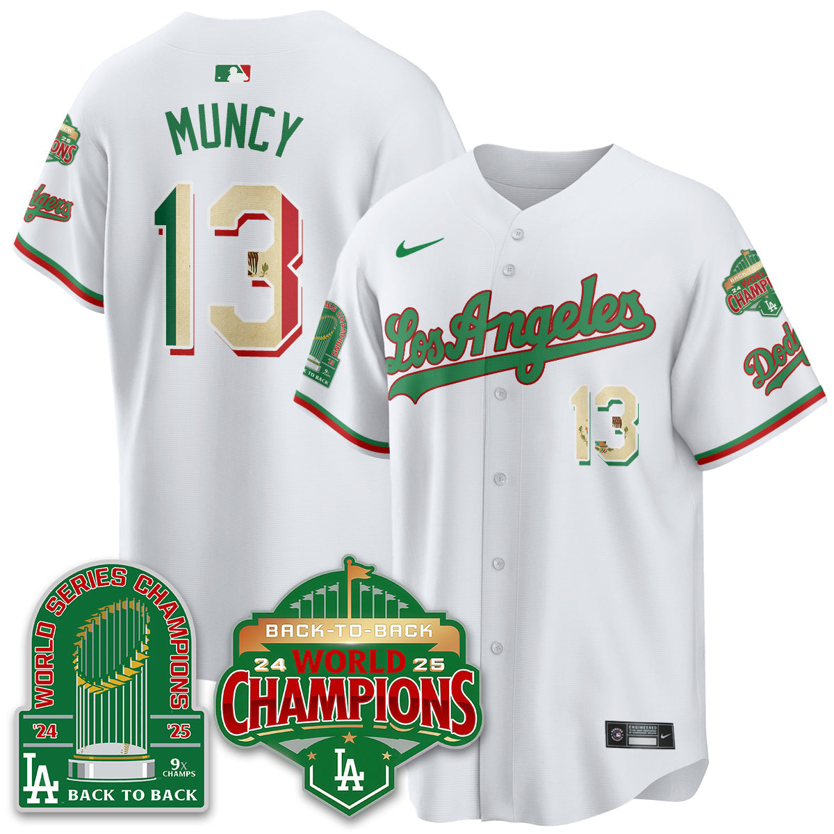 LAD Mexico Vapor Limited Jersey - 9x & B2B Champs - All Stitched-DTD