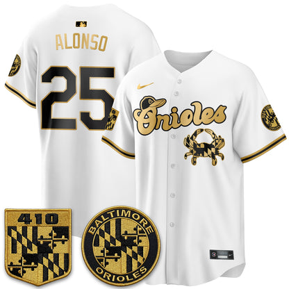 BAL Maryland Flag Vapor Limited Jersey - Stitched-DTD