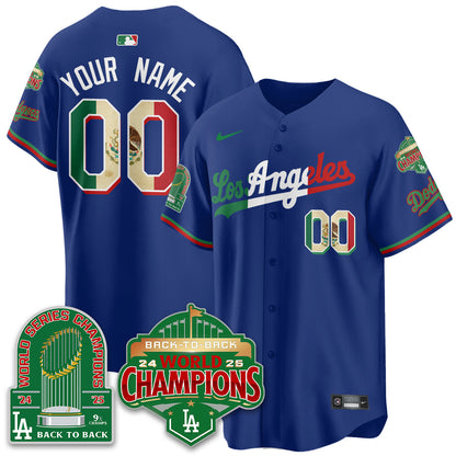 CUSTOM LAD Mexico Vapor Limited Jersey - 9x & B2B Champs - All Stitched-DTD