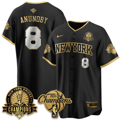 NYK 2026 NBA Champions Special Edition Vapor Jersey V2- Stitched-DTD