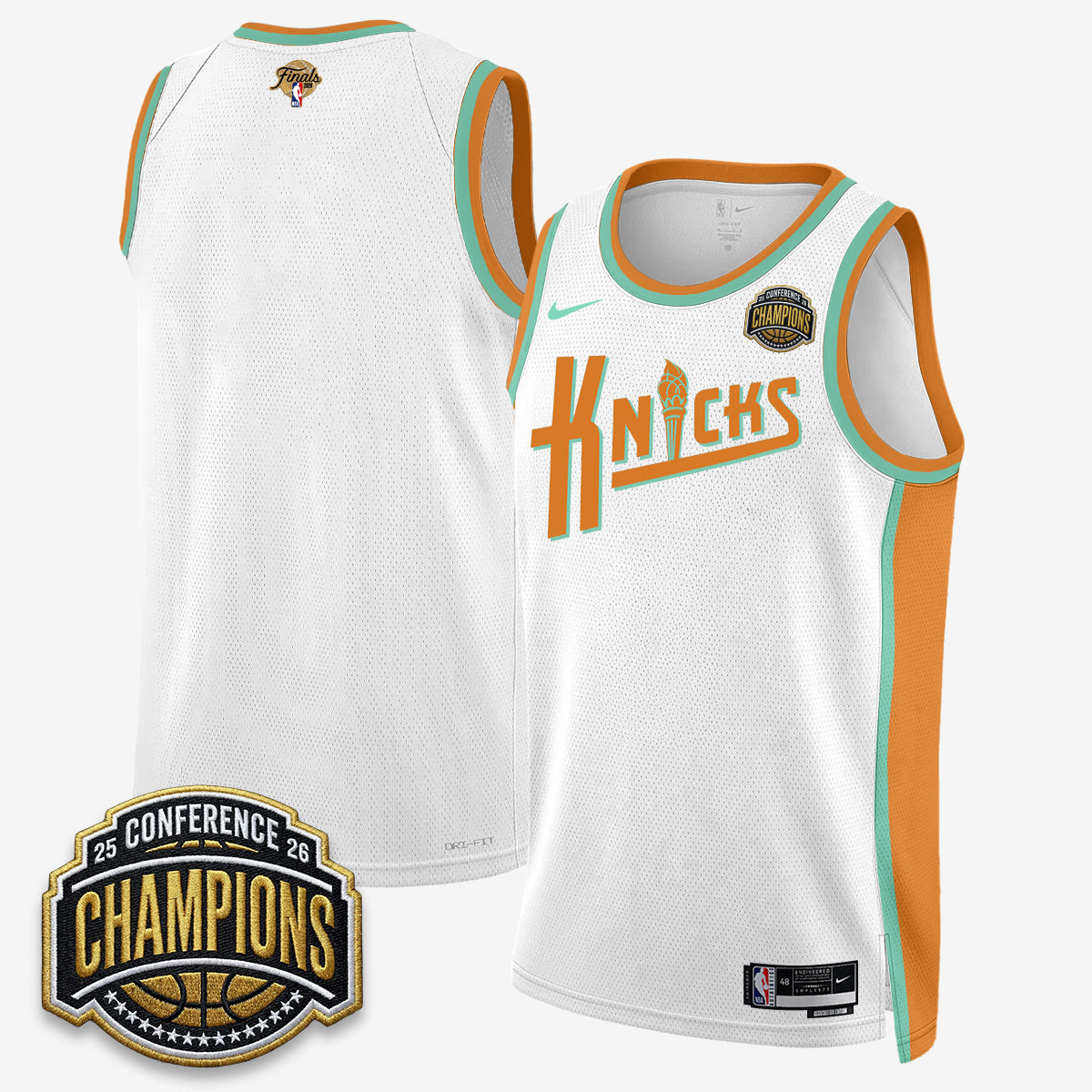 NYK 2026 Eastern Conference Champions Special Edition Jersey V2- Stitched-DTD