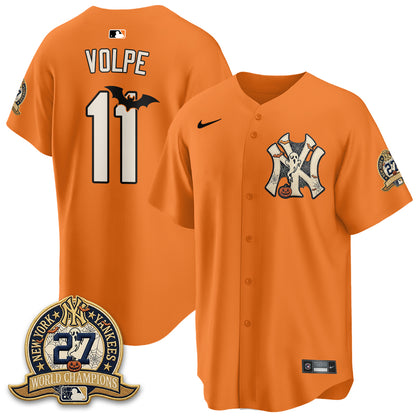 NYY Halloween 2026 Vapor Limited Jersey - Stitched-DTD
