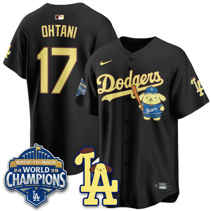 LAD Pompompurin Edition Vapor Jersey - Stitched-DTD