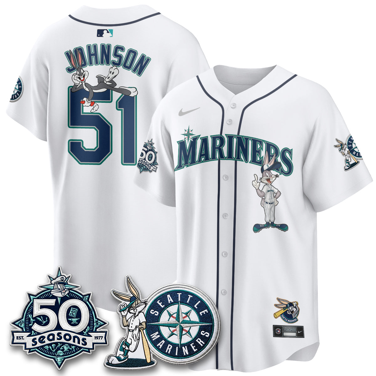 SEA x Bunny Vapor Premier Limited Jersey - Stitched-DTD