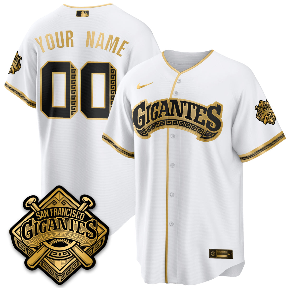 SF GIGANTES Vapor Limited Custom Jersey - All Stitched-DTD