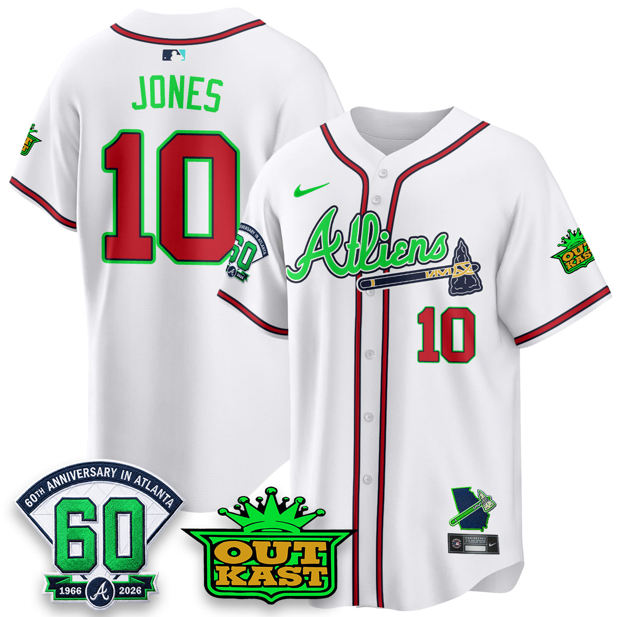 ATL x Atliens Cool Base Galaxy Version Jersey - Stitched-DTD