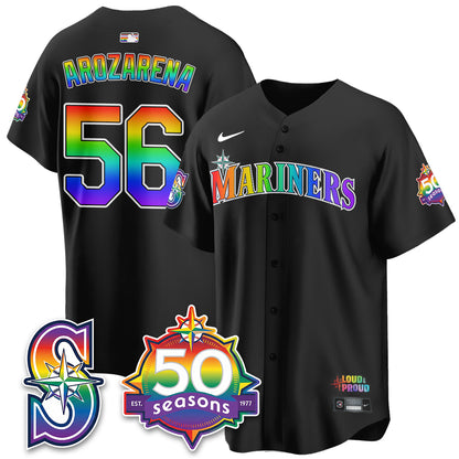 SEA Happy Pride Month Vapor Jersey - Stitched-DTD