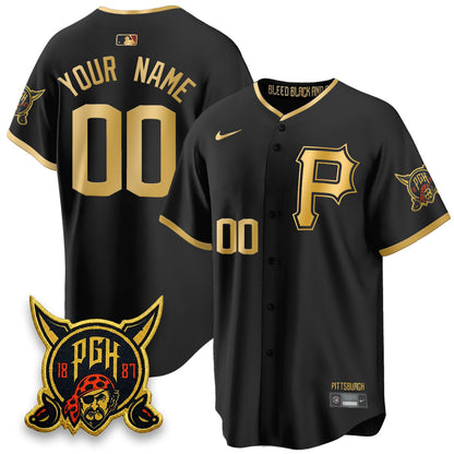 Custom PIT 2026 City Connect Vapor Limited Jersey - All Stitched-DTD