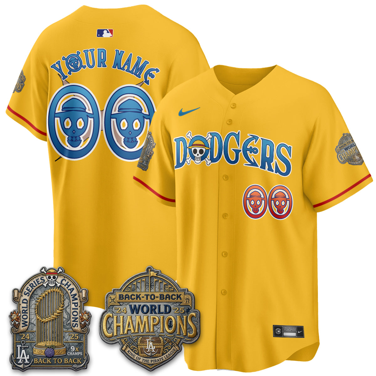 LAD Japanese Cartoon Vapor Limited Custom Jersey - Stitched-DTD