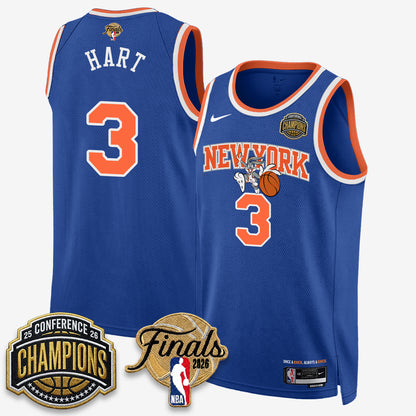 NYK 2026 NBA Eastern Conference Champions x Looney Tunes Vapor Jersey V2- Stitched-DTD