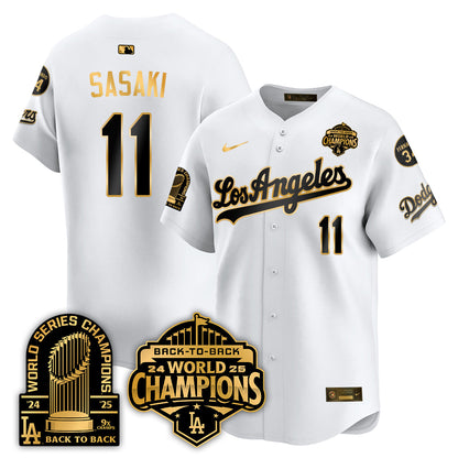LAD Alternate  Vapor Limited Jersey - 9x Champs - All Stitched-DTD