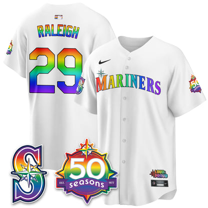 SEA Happy Pride Month Vapor Jersey - Stitched-DTD
