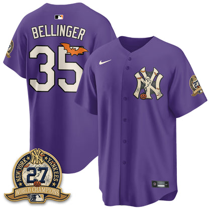 NYY Halloween 2026 Vapor Limited Jersey - Stitched-DTD