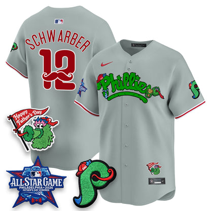 PHI Happy Father's Day Vapor Jersey - Stitched-DTD