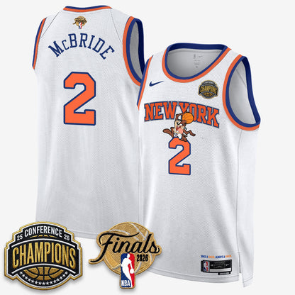 NYK 2026 NBA Eastern Conference Champions x Looney Tunes Vapor Jersey V2- Stitched-DTD