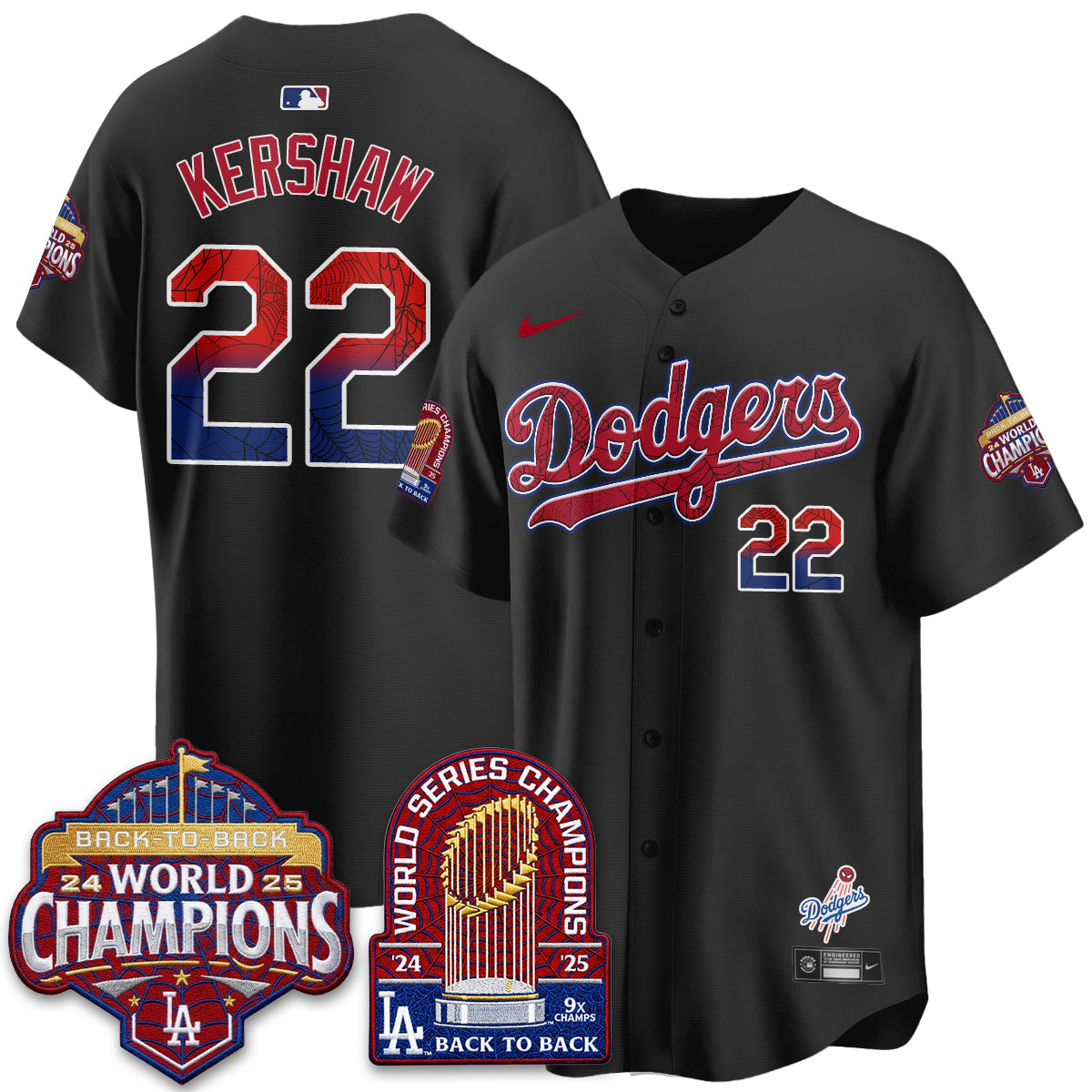 LAD x Web-Head 2026 Vapor Jersey - Stitched-DTD
