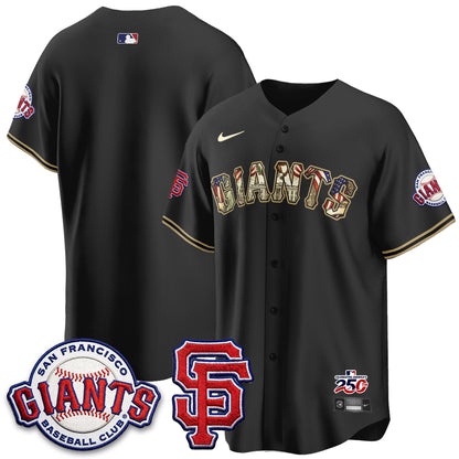 San Francisco Giants2026 Independence Day USA Jersey - All Stitched-DTD