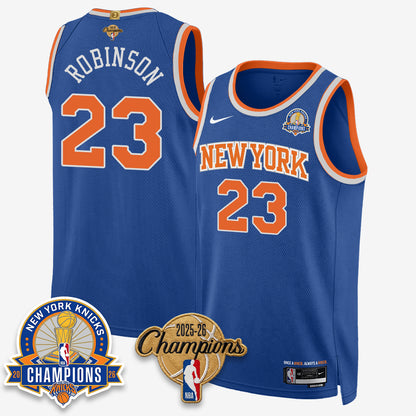 NYK 2026 Basketball Champions Special Edition Vapor Jersey V2- Stitched-DTD