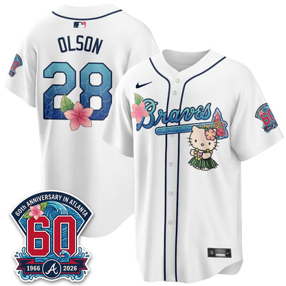 ATL x Meow Aloha Spirit Vapor Jersey - Stitched-DTD