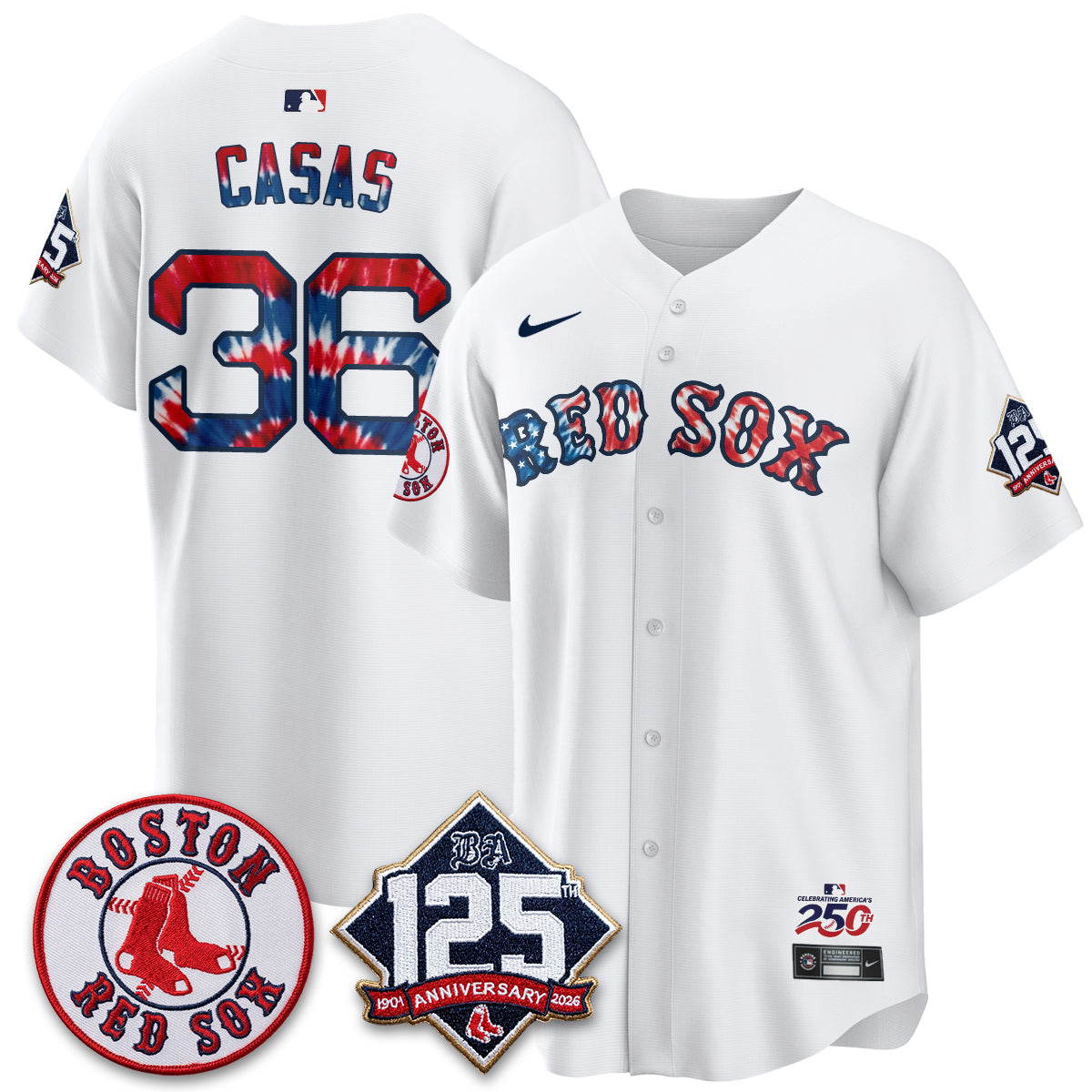 BOS Americana 2026 Vapor Limited Jersey - Stitched-DTD